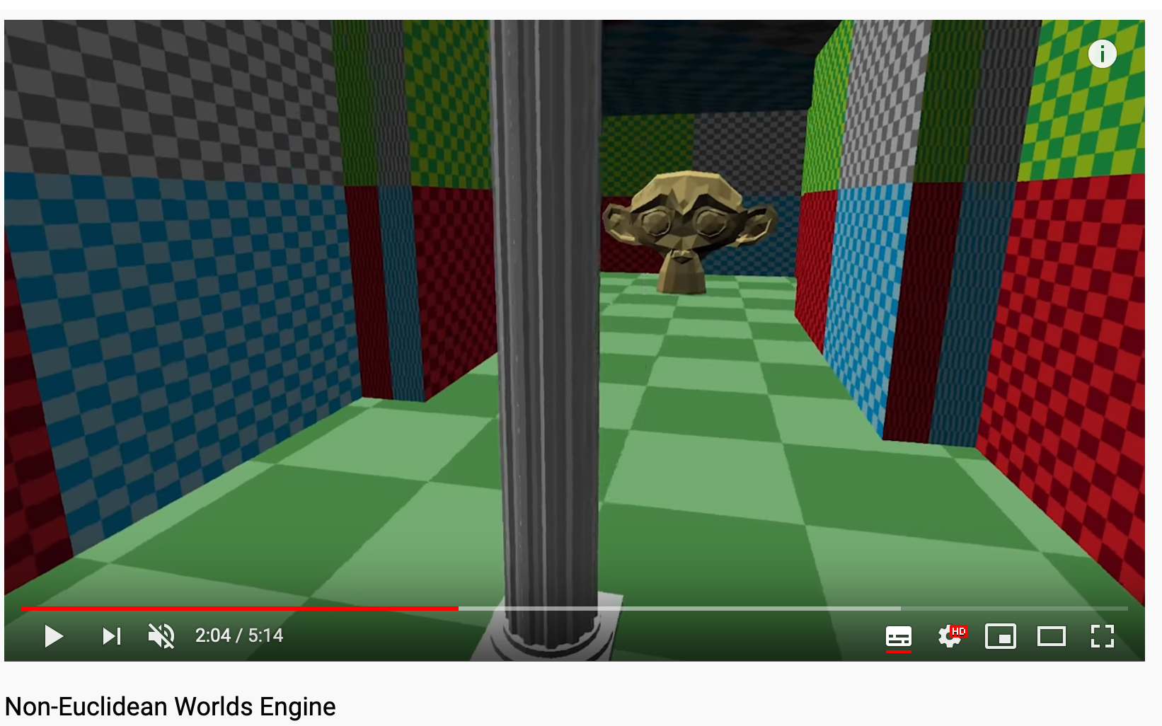 screenshot of youtube video